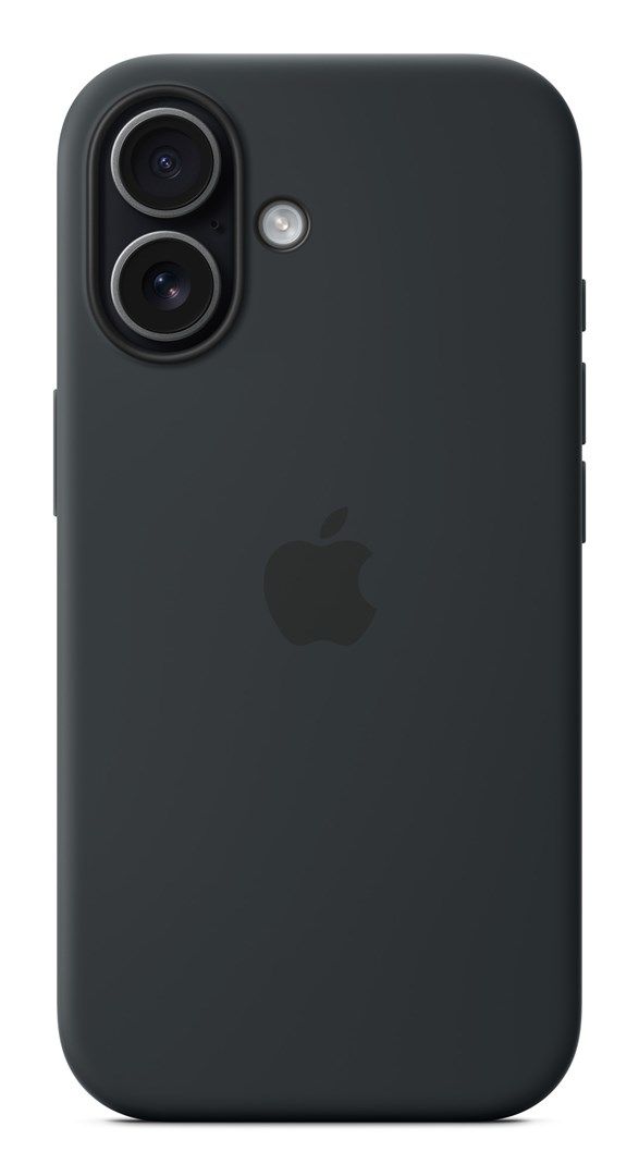 Silicone case for Apple iPhone 17 MagSafe black
