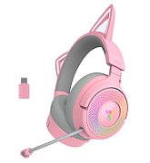 Razer Headset Kraken Kitty V3 Pro Wireless Quartz