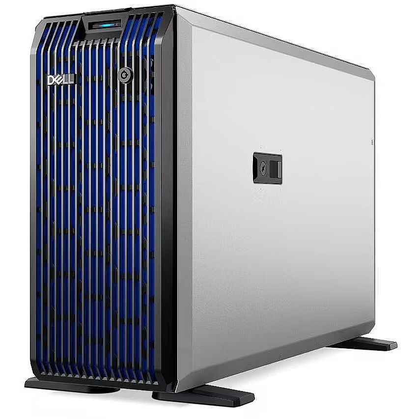 Server DELL PowerEdge T360, Tower, Intel Xeon 6315P (4 C / 4 T, 2.80 GHz - 4.70 GHz, 12 MB cache, 55 W), 16 GB DDR5 ECC, 1 x 480 GB SSD, Fara, 8 x LFF, DELL PERC H355, Fara, 2 x 700 W