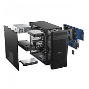 Desktop PC Dell Pro Max FCT2250 T2, Intel Core Ultra 7 - 265 (20 C / 20 T, 1.8 GHz - 5.3 GHz, 30 MB cache), 32 GB RAM, 1 TB SSD, Fara unitate optica, nVidia RTX A1000 8 GB, 500 W, Windows 11 Pro