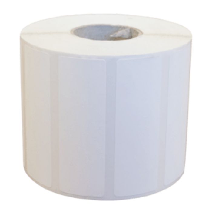LABEL, POLYPROPYLENE, 76X25MM THERMAL TRANSFER, POLYPRO 3000T GLOSS , PERMANENT ADHESIVE, 76MM CORE, RFID, 4523/ROLL, 1/BOX