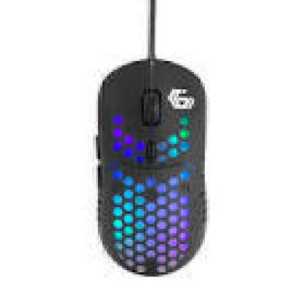 MOUSE GEMBIRD, gaming, cu fir, USB, optic, 7200 dpi, butoane/scroll 6/1, iluminare, cablu 1.8m, negru,  MUSG-RAGNAR-RX400  (timbru verde 0.18 lei)