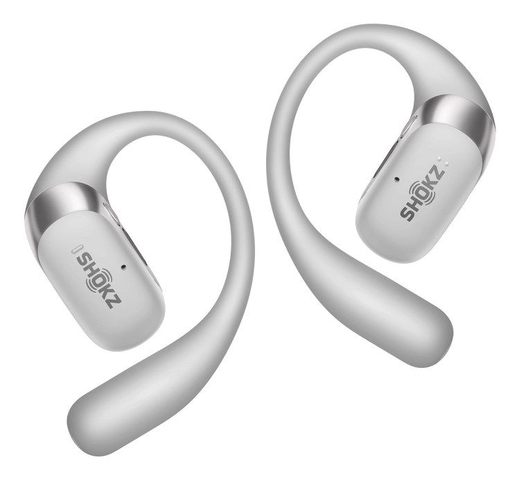 SHOKZ OpenFit 2+ Headphones Wireless Ear-hook  In-ear Calls/Music Bluetooth Grey