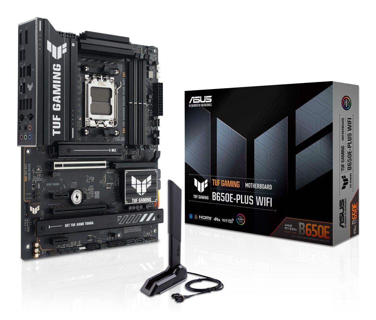 ASUS TUF GAMING B650E-PLUS WIFI (AMD,AM5,DDR5,ATX)
