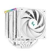 COOLER DeepCool  AK620 DIGITAL SE WH , combatibil skt. Intel si AMD, racire cu aer, ventilator 120mm, 500 - 1850 rpm, 6x6 mm heatpipes, inaltime 157mm, alb  R-AK620-WHADMN-GJD   (timbru verde 0.8 lei)