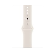 Apple Watch SE 3 Cellular 44mm Starlight Aluminium Case with Starlight Sport Band - M/L