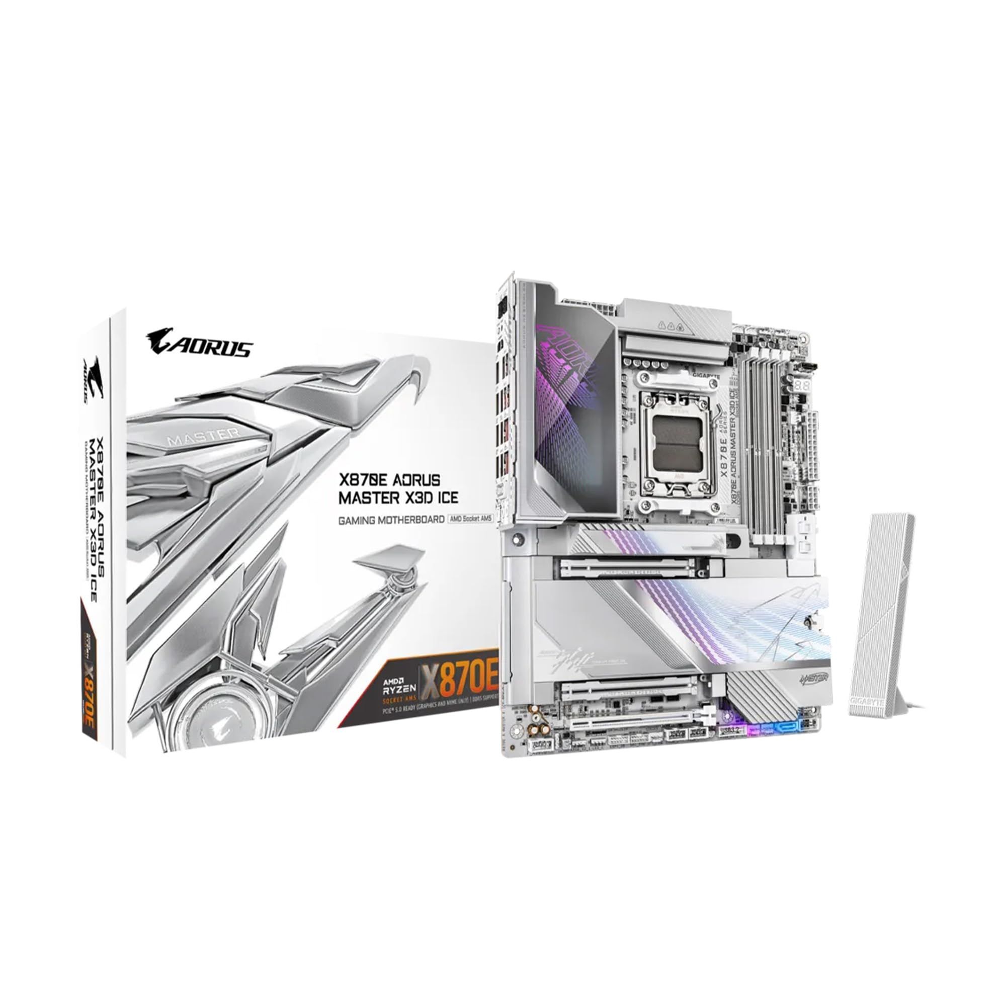 Gigabyte X870E AORUS MASTER X3D ICE (X870,AM5,ATX,DDR5)