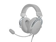 Casti gaming cu fir Genesis Toron 531, sunet stereo, microfon, impendanta 32 Ohm, frecventa raspuns 20 - 20.000 Hz, lungime cablu 100cm, frecventa raspuns microfon 100 Hz - 10 KHz, sensibilitate -42dB, impendanta microfon 2200 Ohm,  conectivitate 3x Jack 3.5 mm, alb