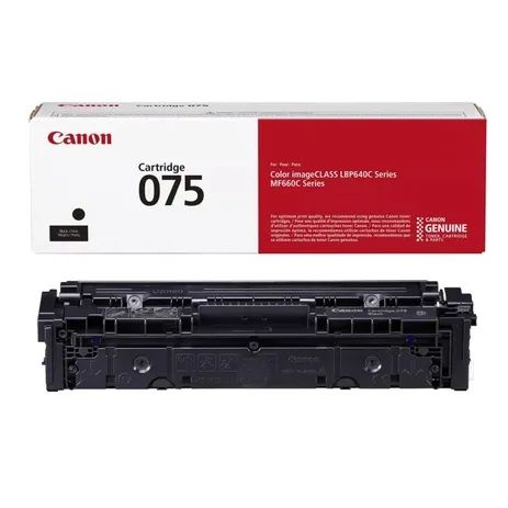 Cartus toner Canon 6365C002 ,Negru ,1 400 pagini ,Original (CRG075BK)