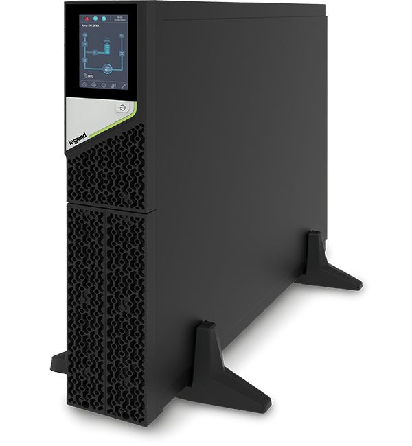 UPS Legrand KEOR DK Tower/Rack,, 2000VA/2000W, On Line Double Conversion, Sinusoidal, PFC, USB & RS232 port, 6x IEC C13 & 1x IEC C19, batteries 6x 12V, 7.2Ah (Optional Kit Rack 310952, SNMP card , Battery Extension 2U 3113631 )