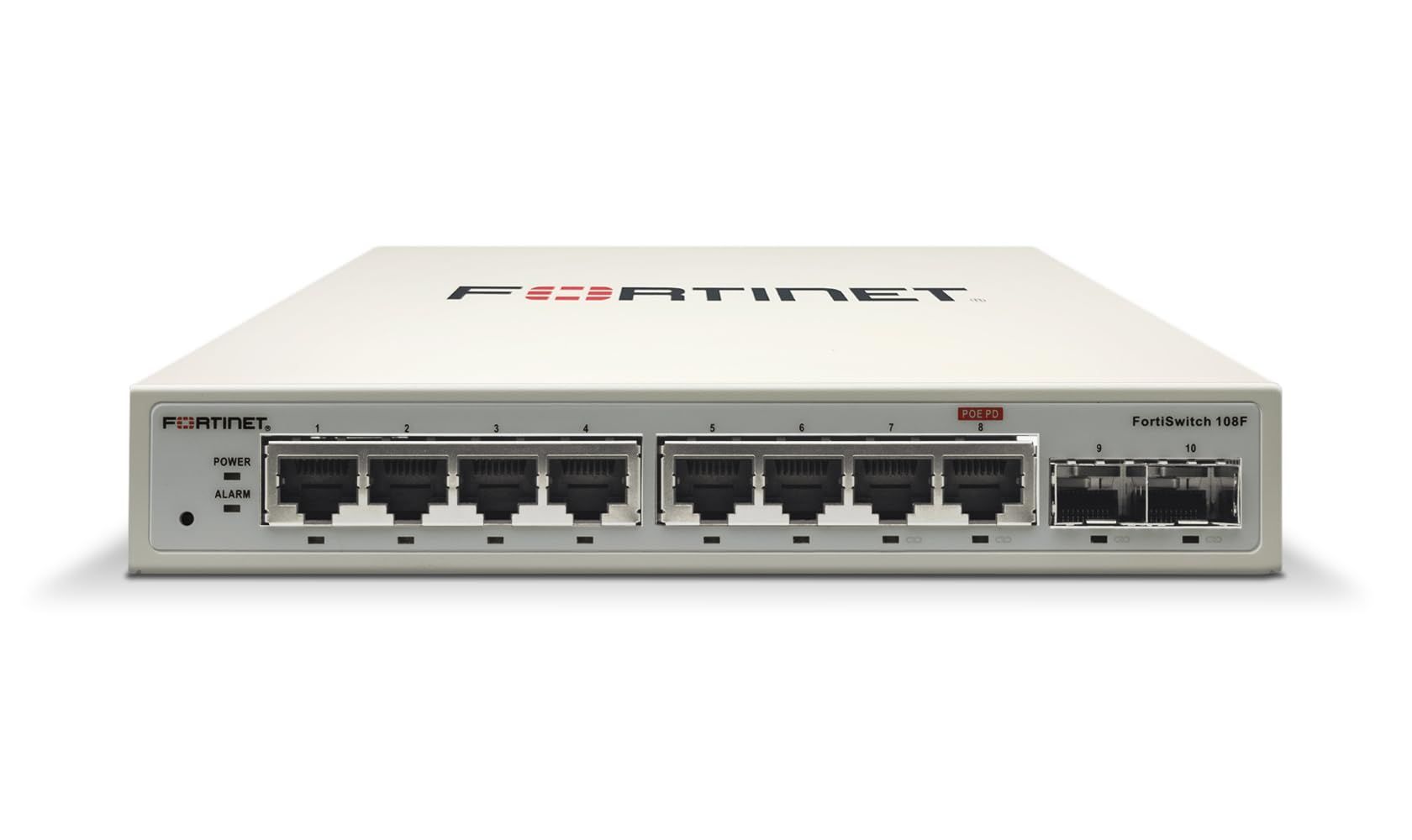 Fortinet FS-108F switch-uri Gestionate L2+ Gigabit Ethernet (10/100/1000) Alb