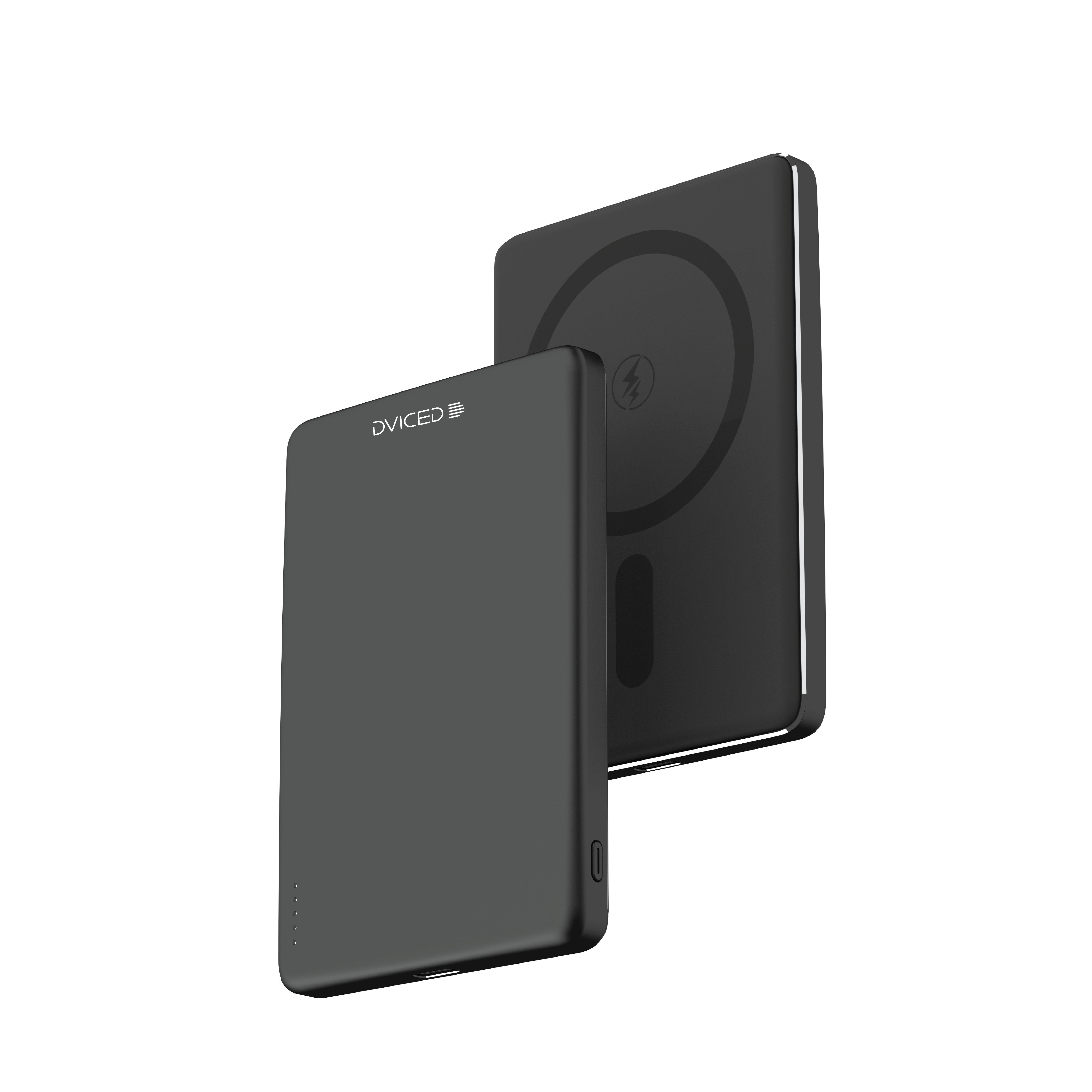 Dviced Ultrathin MagSafe Power bank 5000mAh - Black