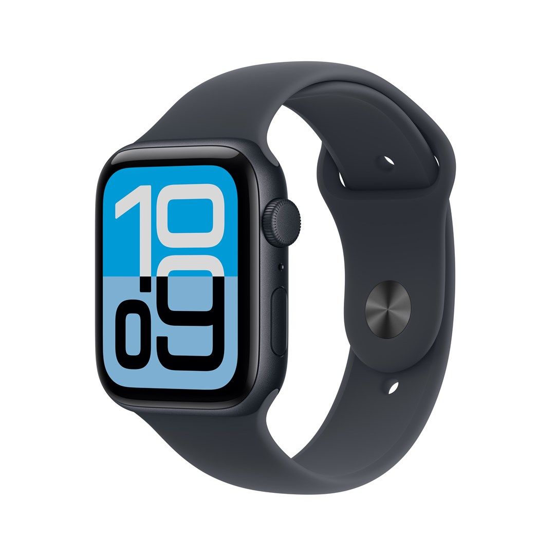 Apple Watch SE (2025) midnight aluminium  44mm midnight sport band Size S/M