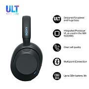 Sony ULT WEAR - Wireless Bluetooth Headphones with ULT POWER SOUND  Ultimate Deep Bass  Noise Cancelling  Clear Call Quality  Up to 30hr Battery Life  IOS & Android