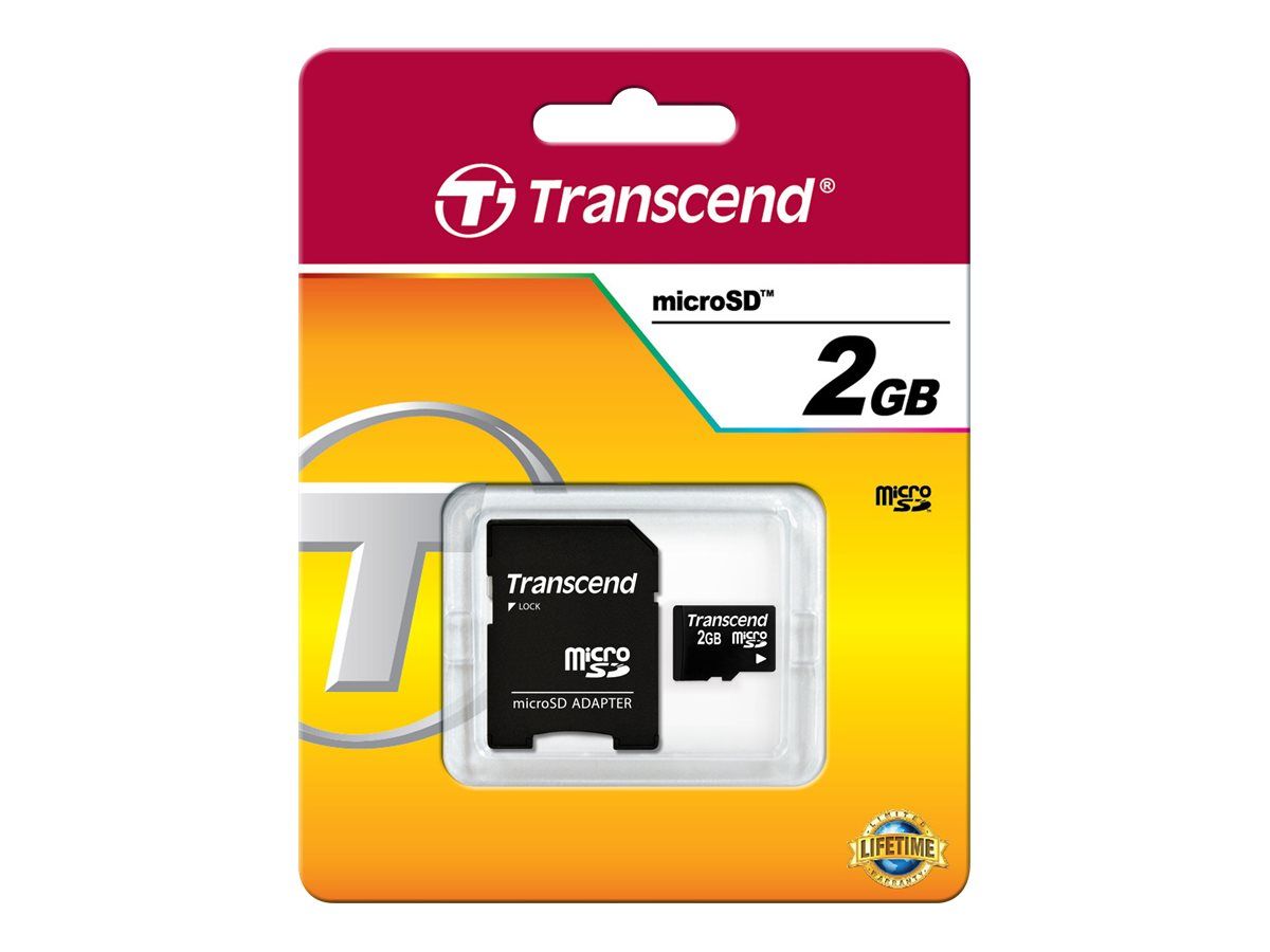 TRANSCEND TS2GUSD Transcend - card memorie Micro SD 2GB