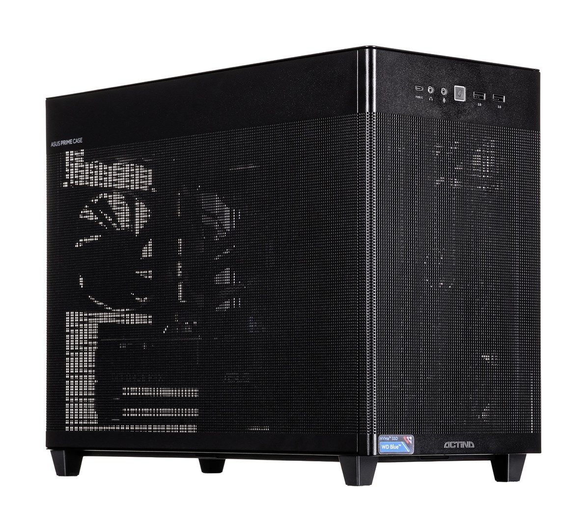 Desktop PC Actina KOMACNGIP0532, AMD 9900X (12 C / 24 T, 4.4 GHz - 5.6 GHz), 32 GB RAM, 1 TB SSD, NVIDIA GeForce RTX 5070 Ti 16 GB, Windows 11 Home