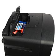 V-TONE BQ12 GO MP3 - active 8  battery-powered speaker with wireless microphone and remote control  black