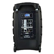 V-TONE BQ12 GO MP3 - active 8  battery-powered speaker with wireless microphone and remote control  black