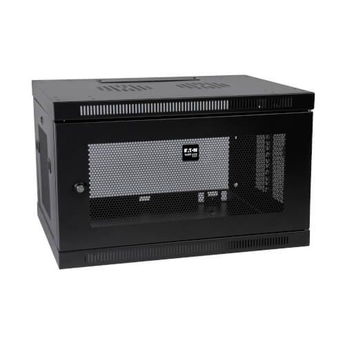 SmartRack 6U Mini Rack de Montare pe Perete, Profil Scăzut, Adâncime pentru Comutator