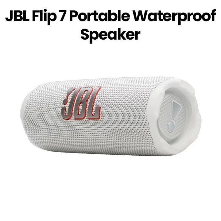 JBL Portable Stereo Speaker Flip 7 white Bluetooth (JBLFLIP7WHT)