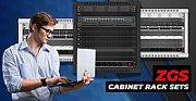 19  22U 800x1200 black standing rack cabinet