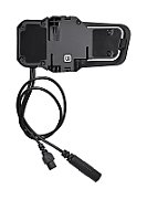 Cardo PT200001 motorcycle intercom 2 channels 1600 m Black