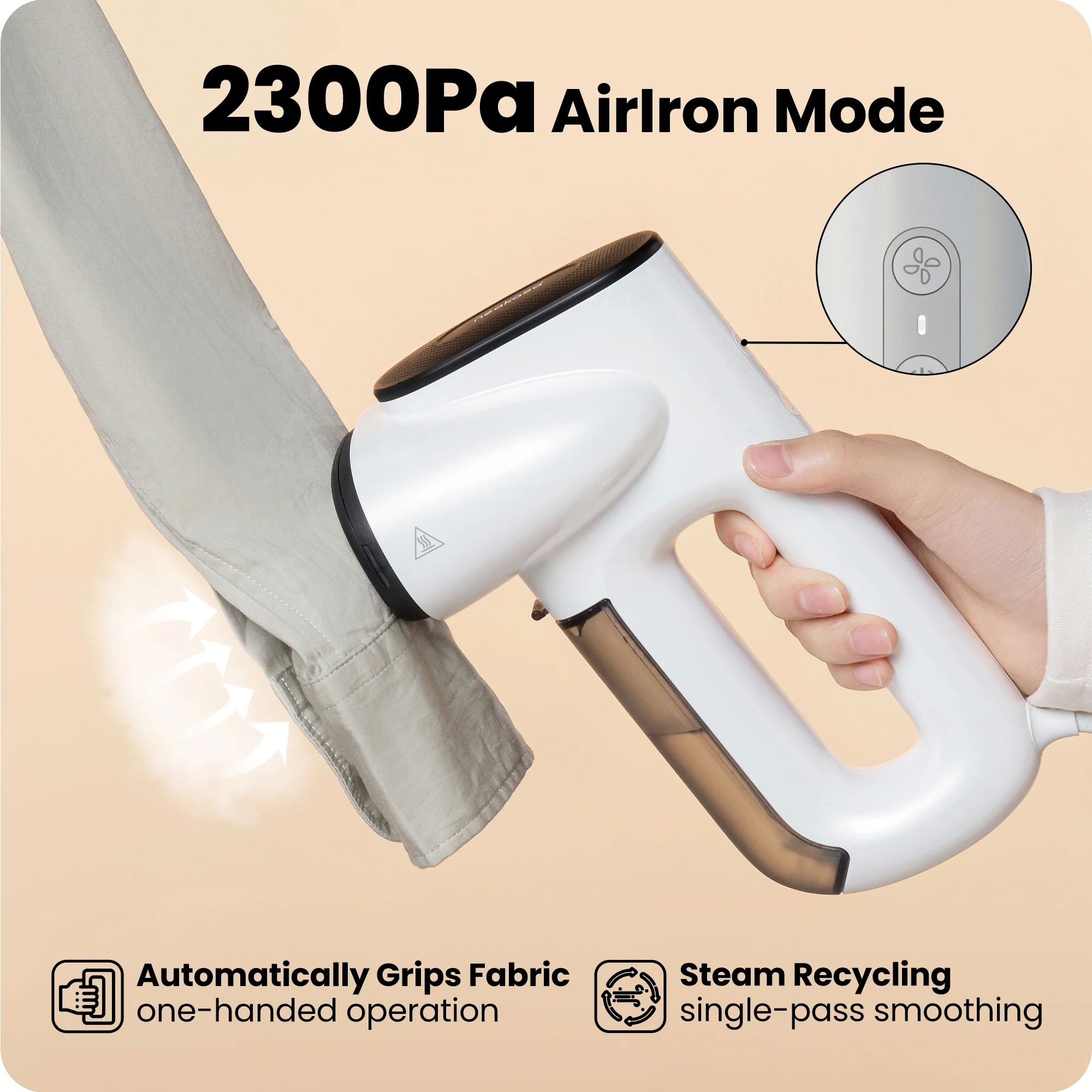 Neakasa Magic 1 garment steamer with suction