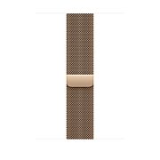 Apple Watch S11 Cellular 42mm Gold Titanium Case with Gold Milanese Loop