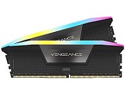 Vengeance RGB, 16GB, KIT 2 x 8GB, DDR5, 5200MHz, C40, 1.25V, Intel XMP, Negru