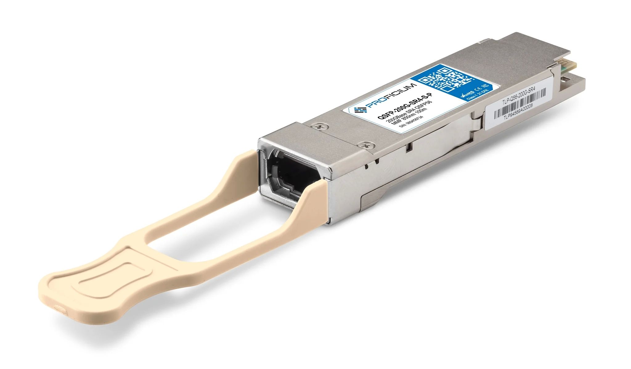 200GBASE SR4 QSFP56 TRANSCEIVER/MPO 100M OVER OM4 MMF
