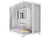 AIR 5400 RS-R ARGB, Triple Chamber, Panoramic Glass, Mid-Tower, Alb