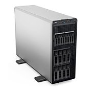 Server DELL PowerEdge T560, Tower 4.5U, Intel Xeon Silver 4510 (12 C / 24 T, 2.40 GHz - 4.10 GHz, 30 MB cache, 150 W), 32 GB DDR5 ECC, 2 x 4 TB HDD, 8 x LFF, DELL PERC H755, 2 x 1100 W