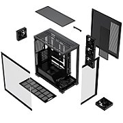 MODECOM VOLCANO STELLAR PLUS ARGB MIDI 5F BLACK