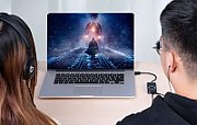 Zewnętrzna karta dźwiękowa z regulacją głośności Vention 1m USB 2.0
