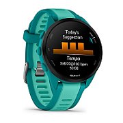 Garmin Forerunner 165 Music 3.05 cm (1.2 ) AMOLED 43 mm Digital 390 x 390 pixels Touchscreen Turquoise GPS (satellite)