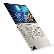Laptop Lenovo Yoga 7 14AKP10 83JR008NPB, 14 inch 1920 x 1200 Touchscreen, AMD Ryzen AI 5 340 (6 C / 12 T, 2.0 GHz - 4.8 GHz, 32 MB cache, 28 W), 16 GB LPDDR5, 512 GB SSD, AMD Radeon Graphics, Windows 11 Home, Tastatura US, Tidal Teal