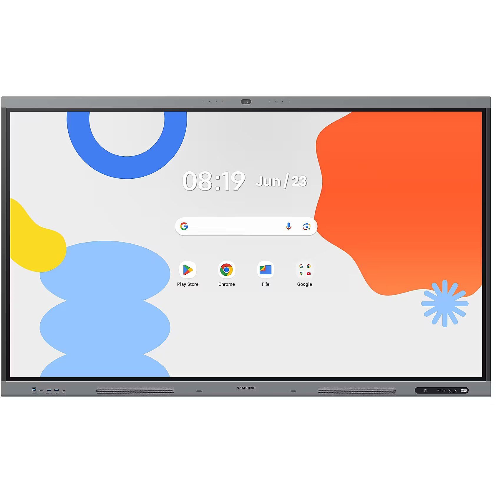 Samsung LH86WAFPLGC tablă interactivă 2,18 m (86 ) 3840 x 2160 Pixel Ecran tactil Negru, Gri