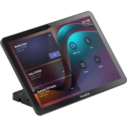 Yealink CTP25 25,6 cm (10.1 ) 1280 x 800 Pixel IPS 802.11a, 802.11b, 802.11g, Wi-Fi 4 (802.11n), Wi-Fi 5 (802.11ac), Wi-Fi 6 (802.11ax) Negru Bluetooth