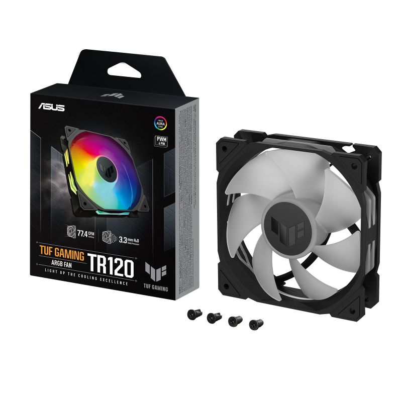 Cooler Asus TUF Gaming TF120 ARGB Black