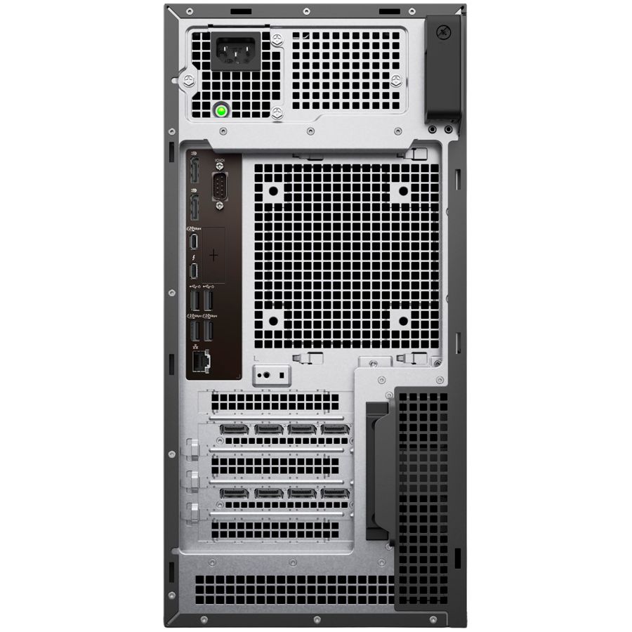 Desktop PC Dell Intel W880 Tower, Intel 265 (20 C / 20 T, 2.40 GHz - 5.30 GHz, 30 MB Intel Smart Cache cache, 182 W), 32 GB DDR5, 1 TB SSD, Nu are unitate optica integrata, nVidia 2000, 500 W Platinum, Ubuntu Linux