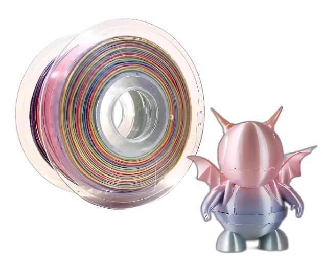 Filament Aoseed de 1.75mm pentru X-MAKER, bobina 1kg, multicolor