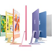 All-In-One Apple iMAC MWUU3RO/A, 24 inch 4480 x 2580, Apple M4 10-core (10 C / 10 T, 3.5 GHz - 4.4 GHz, 16 MB cache, 35 W), 16 GB LPDDR5x, 256 GB SSD, Apple M4 10-core 0 GB, macOS Sequoia, Argintiu