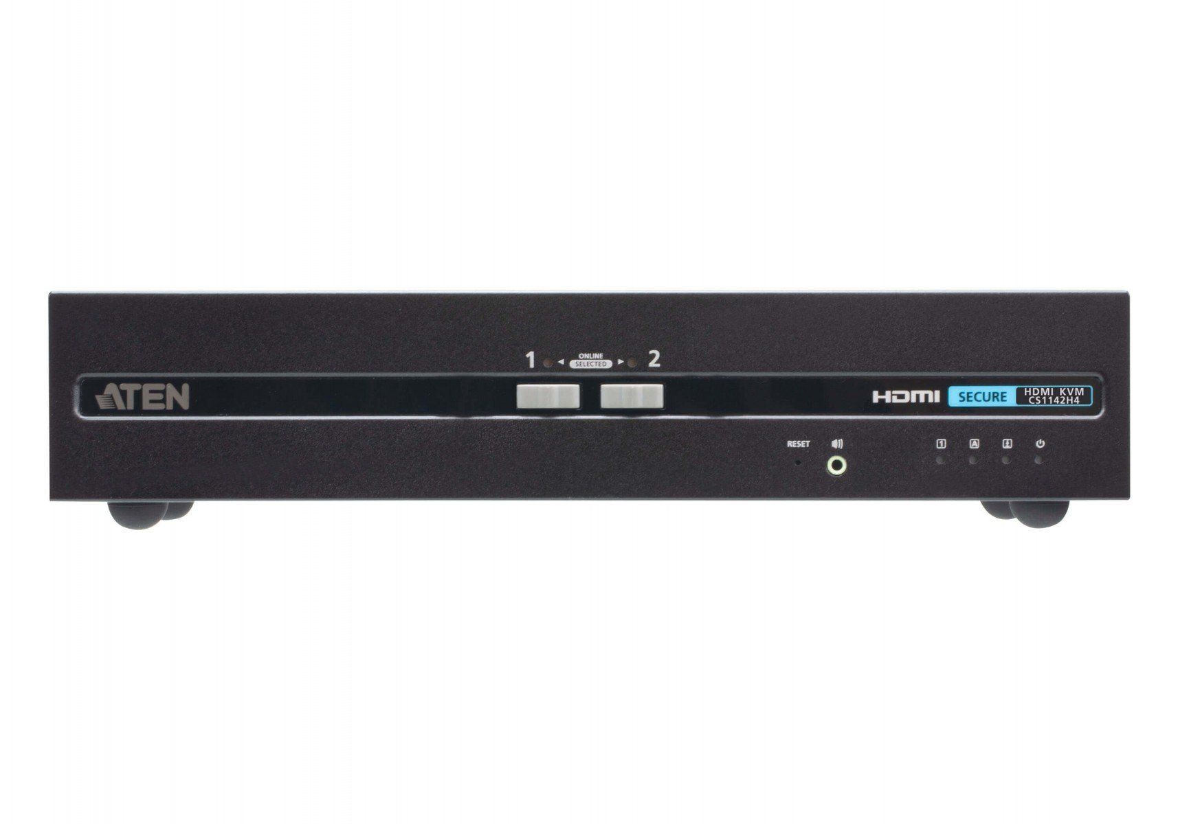 ATEN CS1142H4 switch-uri pentru tastatură, mouse și monitor (KVM) Negru