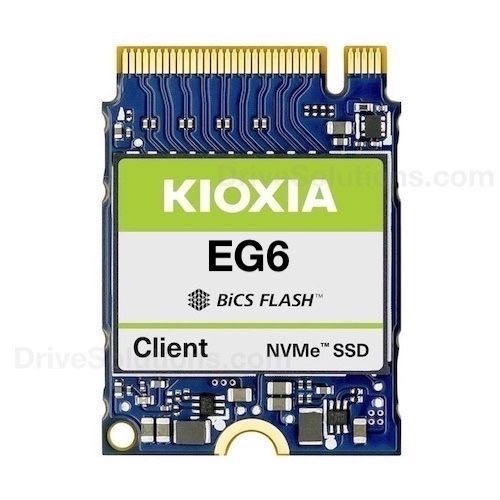 SSD KIOXIA EG6 512 GB PCIe 4.0 x4 M.2 2230