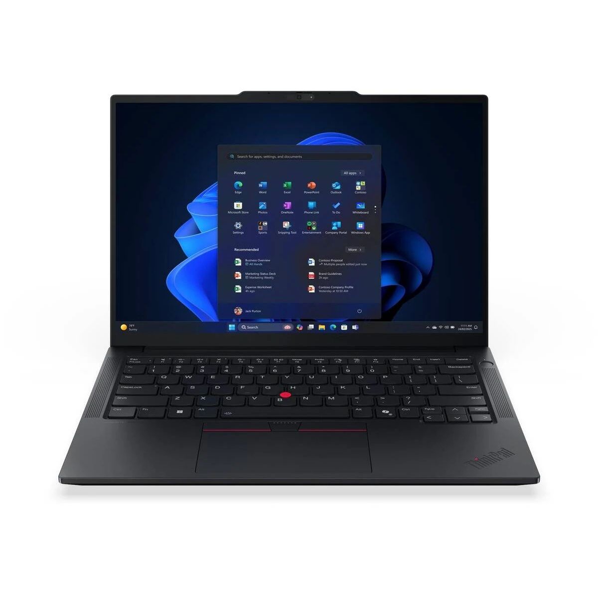 Laptop Lenovo ThinkPad E14 G7 21T0005KRI, 14 inch 1920 x 1200, AMD Ryzen 7 250 (8 C / 16 T, 3.3 GHZ - 5.1 GHz, 24 MB cache, N/A), 32 GB DDR5, 1 TB SSD, AMD Radeon 780M Graphics, Free DOS, Tastatura International, Black