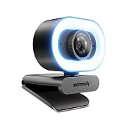 CAM PLUS, Full HD, Microfon, FOV 80, Ring light, Negru, SPCW-CLFH221.11