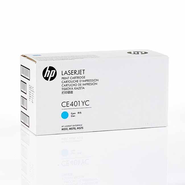 Cartus toner HP CE401YC ,Albastru ,6000 pagini ,Original (HP LaserJet Enterprise M551/M575, HP LaserJet Pro M570)