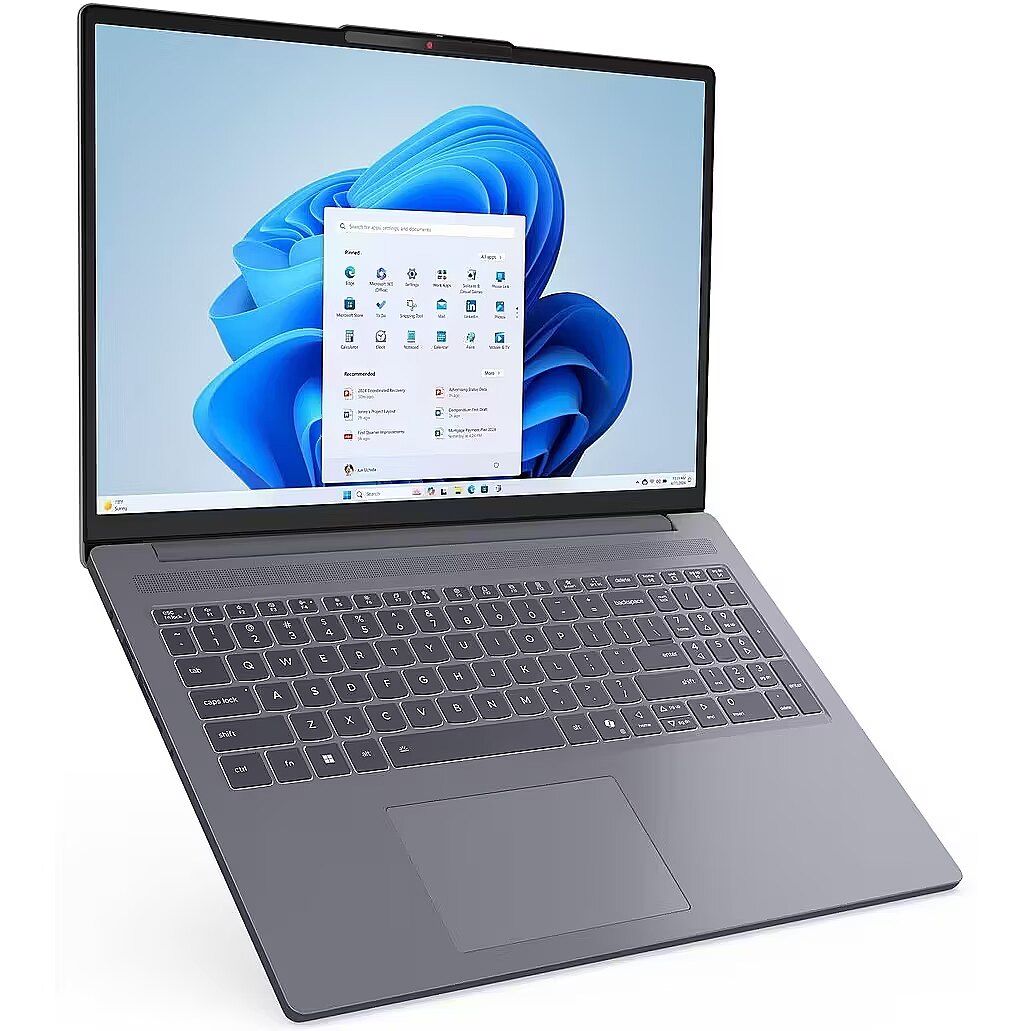 Laptop Lenovo IdeaPad Slim 3 16ARP10, 16 inch 1920 x 1200, AMD Ryzen 5 7535HS (6 C / 12 T, 3.3 GHZ - 4.55 GHz, 16 MB cache, 12 W), 16 GB DDR5, 1 TB SSD, AMD Radeon Graphics 660M, Windows 11 Home, Tastatura International, Luna Grey