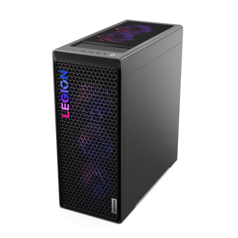 Desktop PC Lenovo Legion T7 34IAS10 MT, Intel Core Ultra 9 - 285K (24 C / 24 T, 3.2 GHz - 5.7 GHz, 36 MB cache), 64 GB RAM, 2 x 1 TB SSD, Fara unitate optica, nVidia GeForce RTX 5080 16 GB, 850 W, Fara sistem de operare
