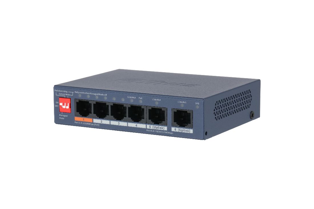 DHA SWT 6P POE 2 LAYER  CS4006-4ET2GT-60